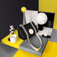 PYTHAGORAS' Shoulder Bag • Black