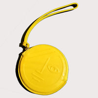 Phase Round Coin Purse • Yellow