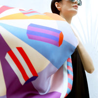 Matter Matters Pink Time Square Scarf