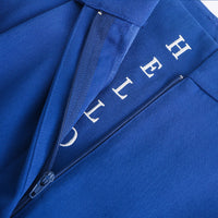 'HELLO' / Wide-leg Boyfriend Pants • Ultramarine