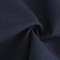 'HELLO' / Straight Fit Trousers • Navy