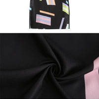 'GEO' Tank dress / Black