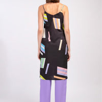 'GEO' Tank dress / Black