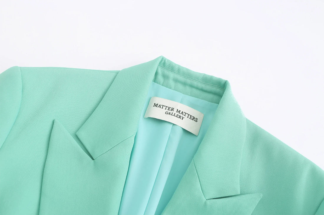 The Boyfriend Blazer • Mint