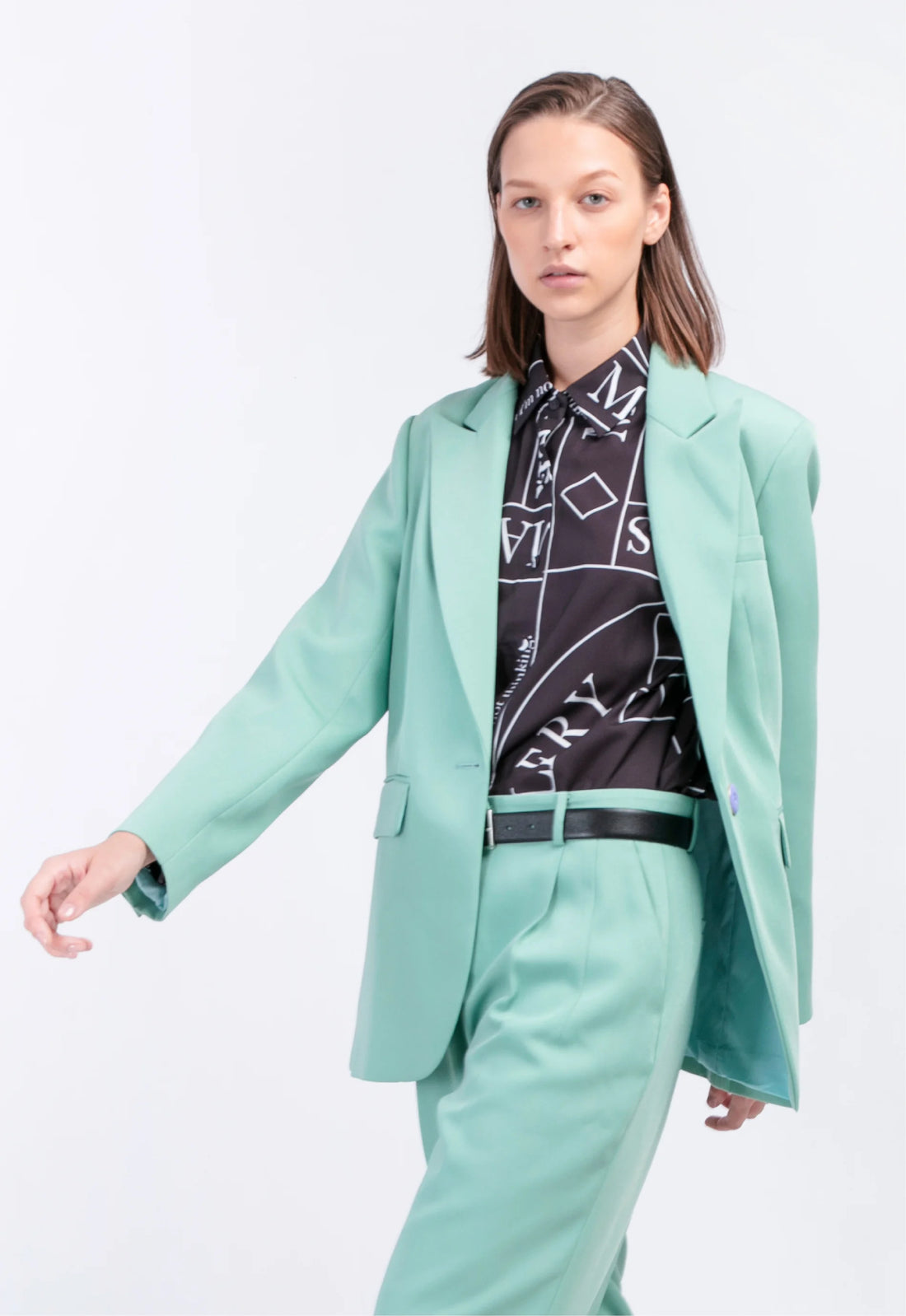 The Boyfriend Blazer • Mint