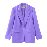 The Boyfriend Blazer • Lilac