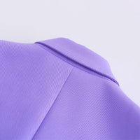 The Boyfriend Blazer • Lilac