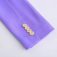 The Boyfriend Blazer • Lilac