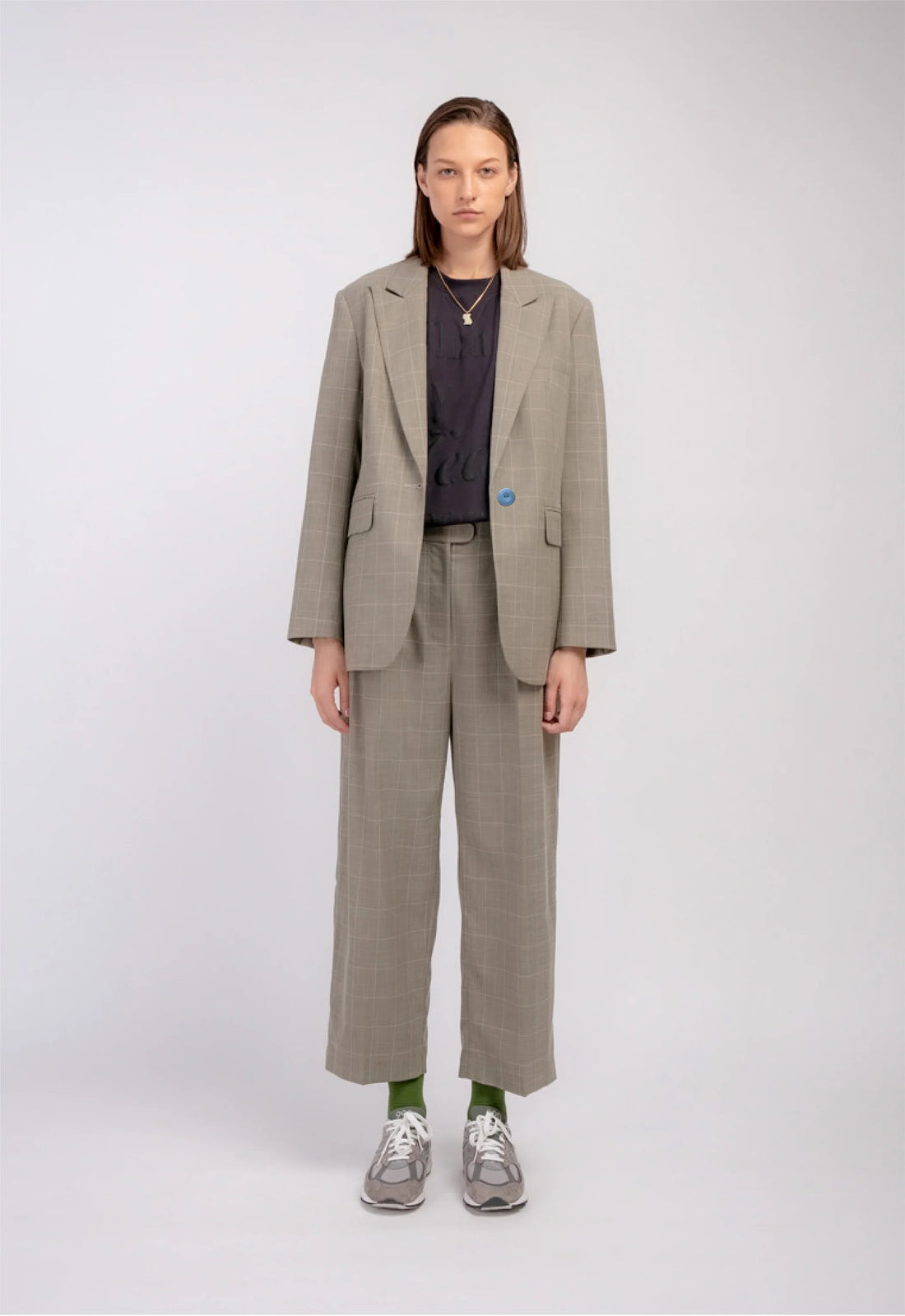 The Boyfriend Blazer • Checkered