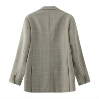The Boyfriend Blazer • Checkered