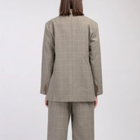 The Boyfriend Blazer • Checkered