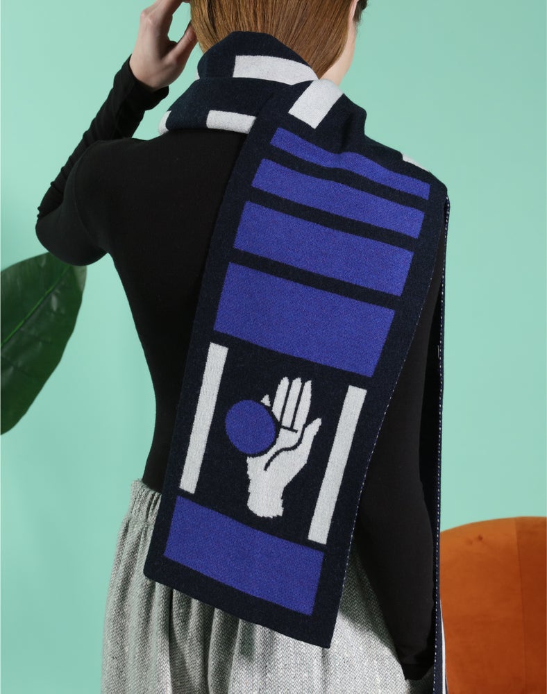 Chance Knit Scarf • Sea