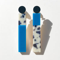 York Drop Earrings • Snow