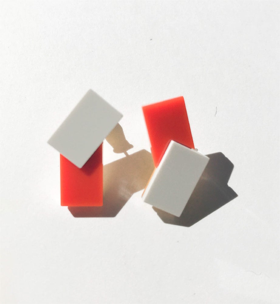 Casa Earrings • Orange