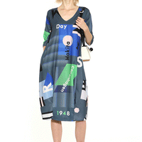 Mokita / Midi Summer Dress • Grey