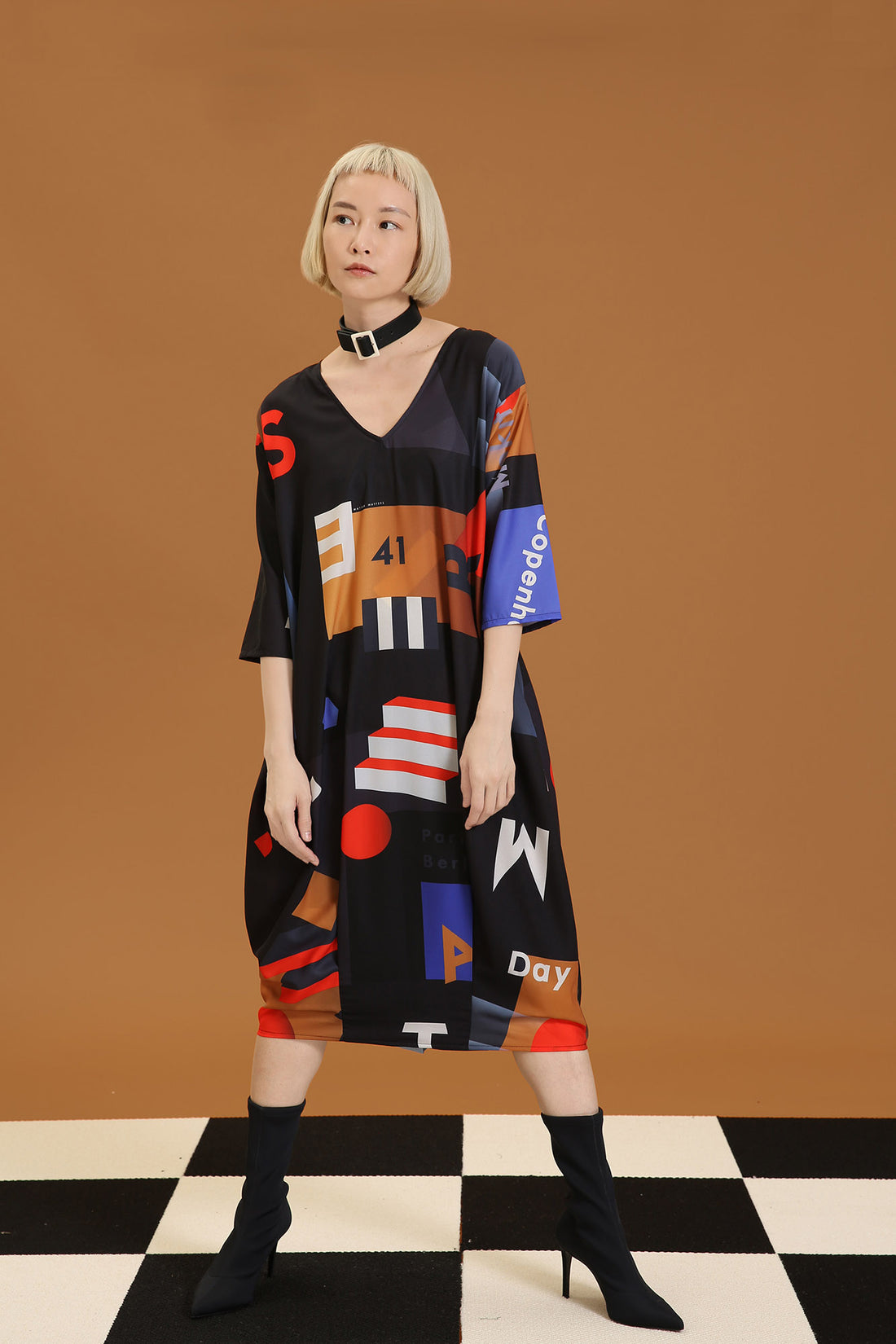 Mokita / Midi Summer Dress • Black