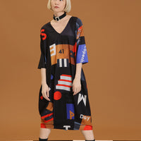 Mokita / Midi Summer Dress • Black