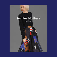 Mokita / Pattern Midi Skirt • Black