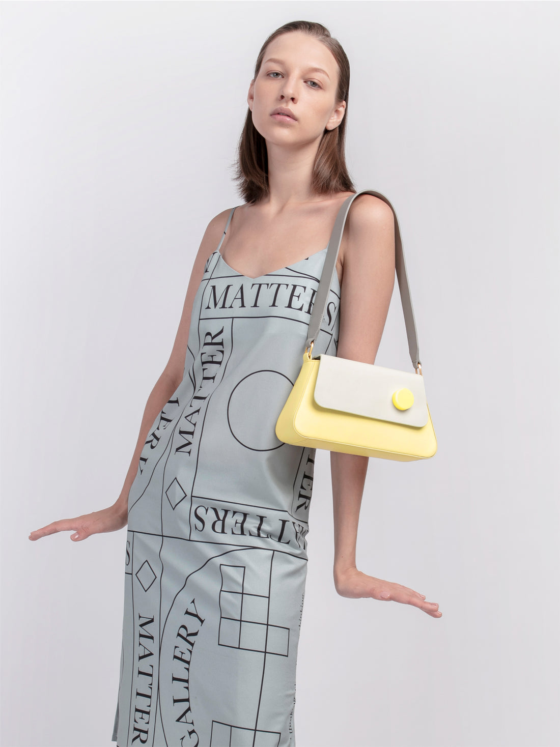 Alice Flap Shoulder Bag • Lemon Sorbet