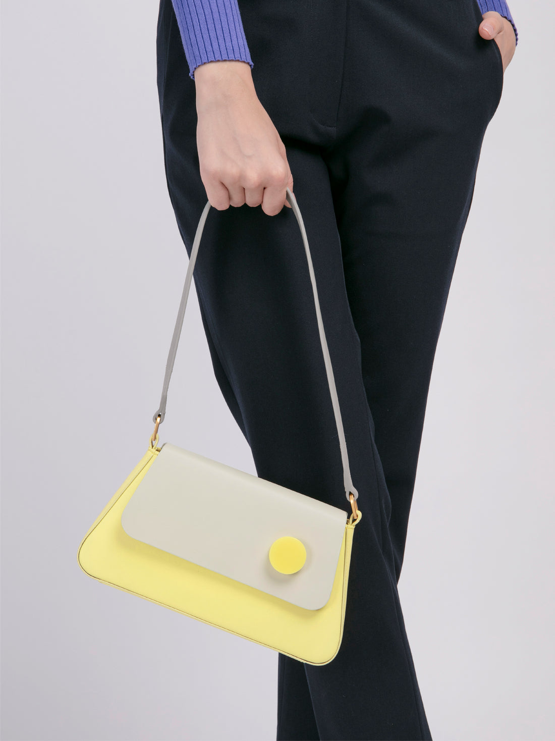 Alice Flap Shoulder Bag • Lemon Sorbet