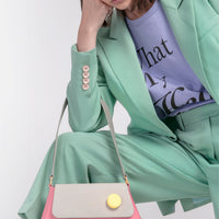 Alice Flap Shoulder Bag • Peach Blossom