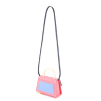 Diva Satchel Bag with Strap • Peach Blossom