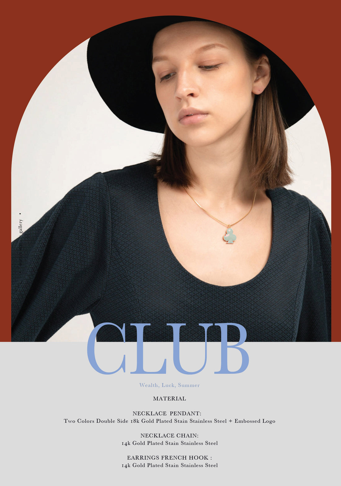 Luck Necklace • Stone & Pea Green