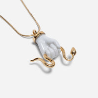 Andres Gallardo / Serpent Fist Pendant