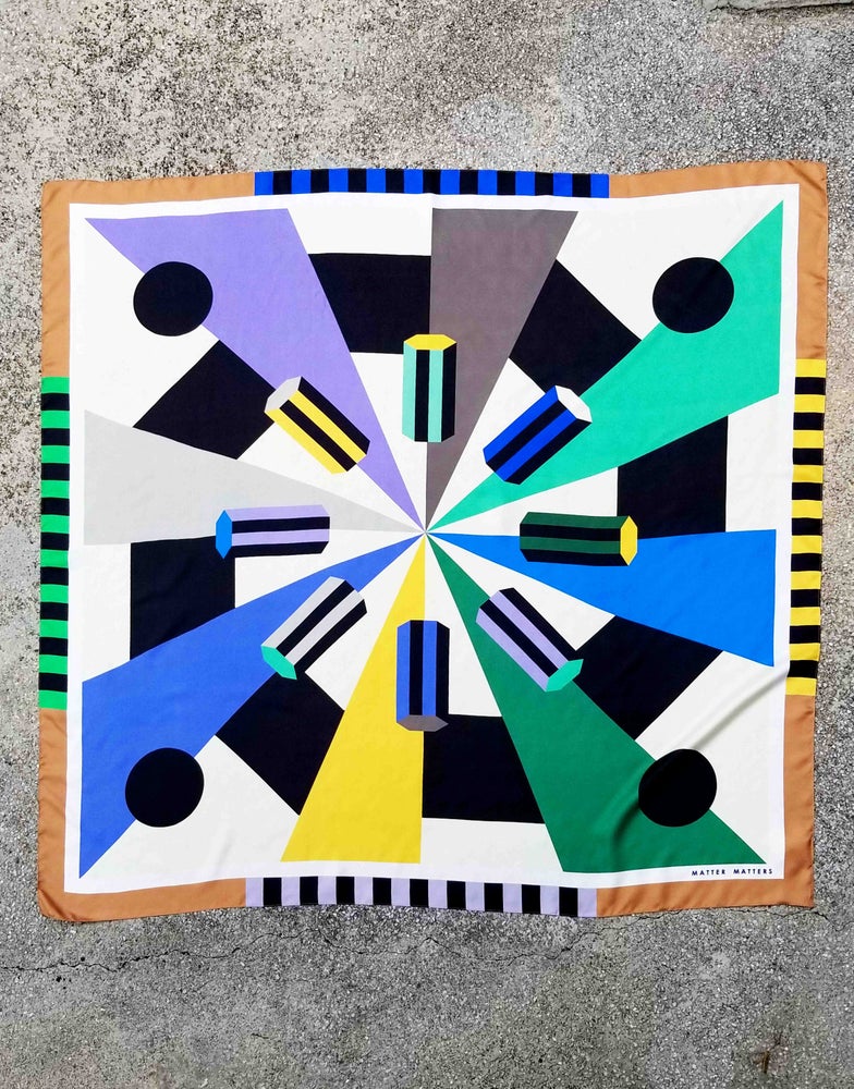 Matter Matters Earth Square Scarf