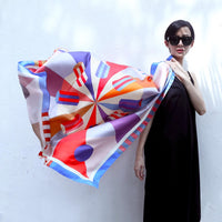 Matter Matters Pink Time Square Scarf