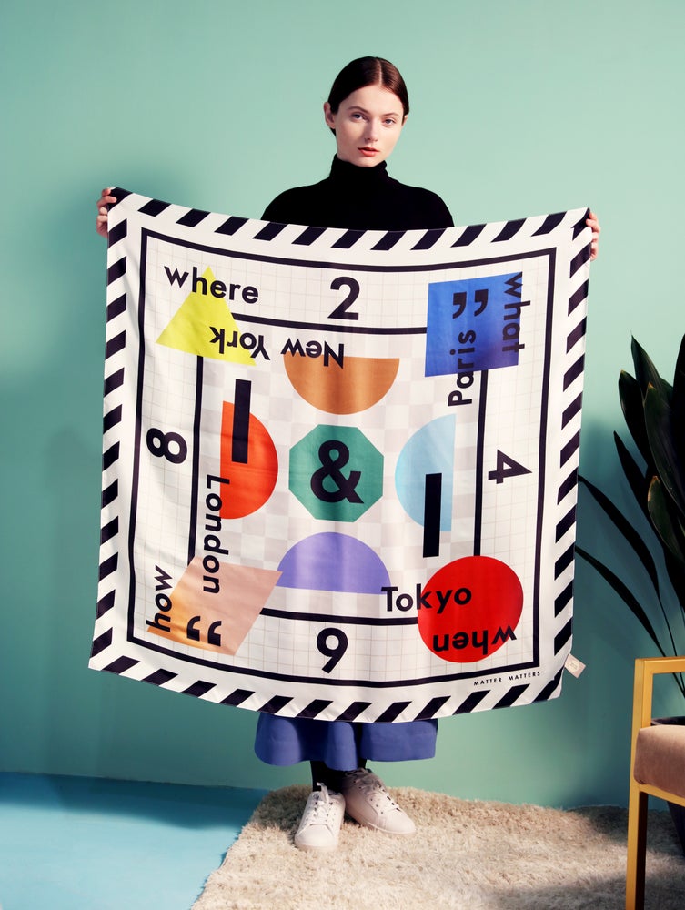 Matter Matters Location Square Scarf