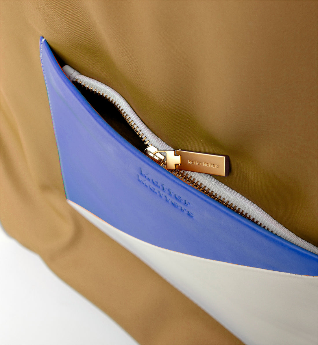 The Square / Drawstring Backpack • Tan