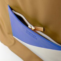 The Square / Drawstring Backpack • Tan