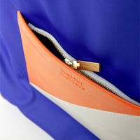 The Square / Drawstring Backpack • Blue