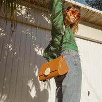 PYTHAGORAS' Shoulder Bag • Brown