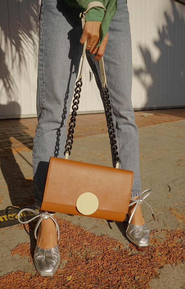 PYTHAGORAS' Shoulder Bag • Brown