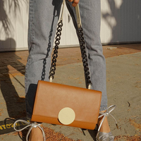 PYTHAGORAS' Shoulder Bag • Brown