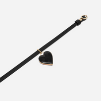 Andres Gallardo / Heart Bi Leather Choker