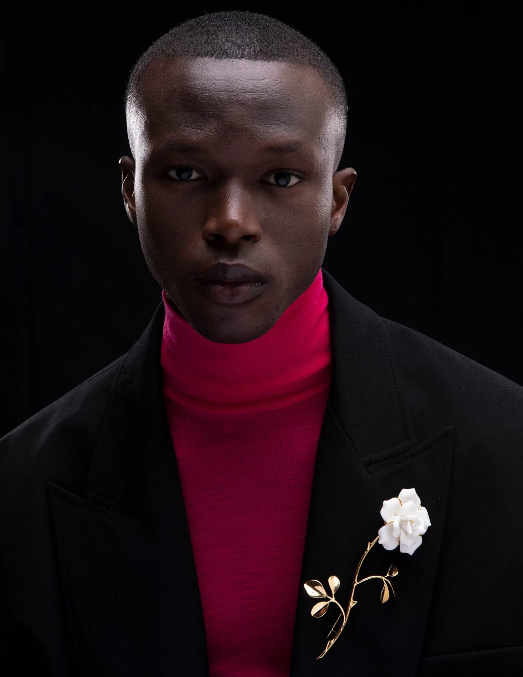 Andres Gallardo / Rose Stem Pin