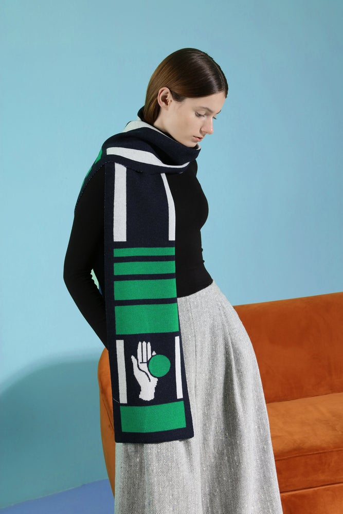 Chance Knit Scarf • Forest