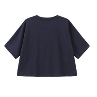 Best Thinking / Oversized Short Tee • Navy