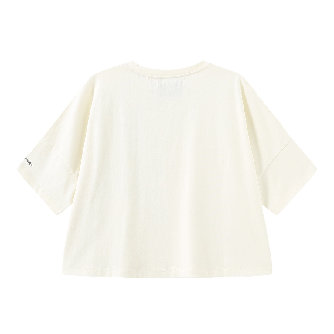 Best thinking / Oversized Short Tee • Beige