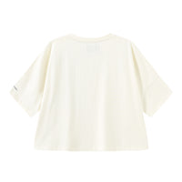 Best thinking / Oversized Short Tee • Beige