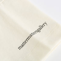 Best thinking / Oversized Short Tee • Beige