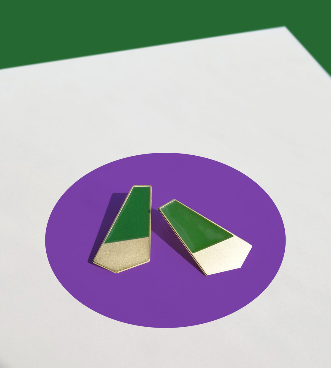 Turi Earrings • Green