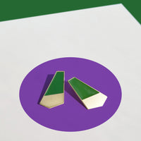 Turi Earrings • Green