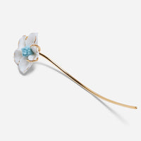 Andres Gallardo / Mini Petunia Stem Single Earring