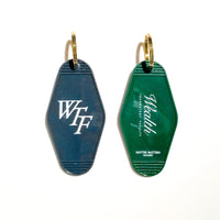 Wealth Technology Faculty Keyring • Ash Grey / Forest Green
