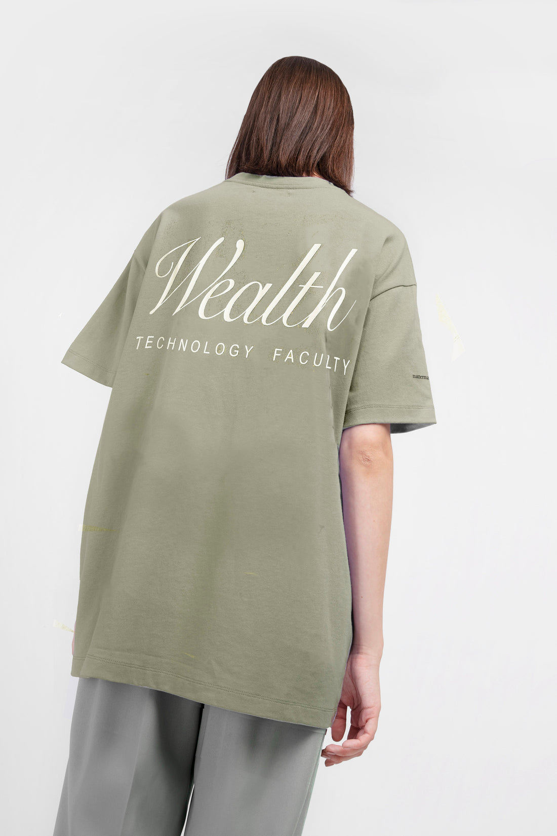 Wealth / Long Tee • Khaki
