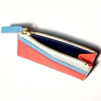 'Unlimited Funds' Zipped Card Holder • Red